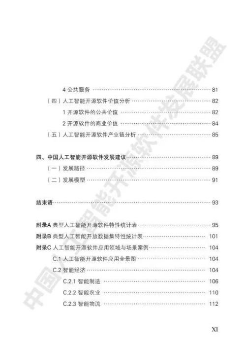 中國人工智能開源軟件發(fā)展白皮書 賦能人工智能應(yīng)用軟件開發(fā)新生態(tài)